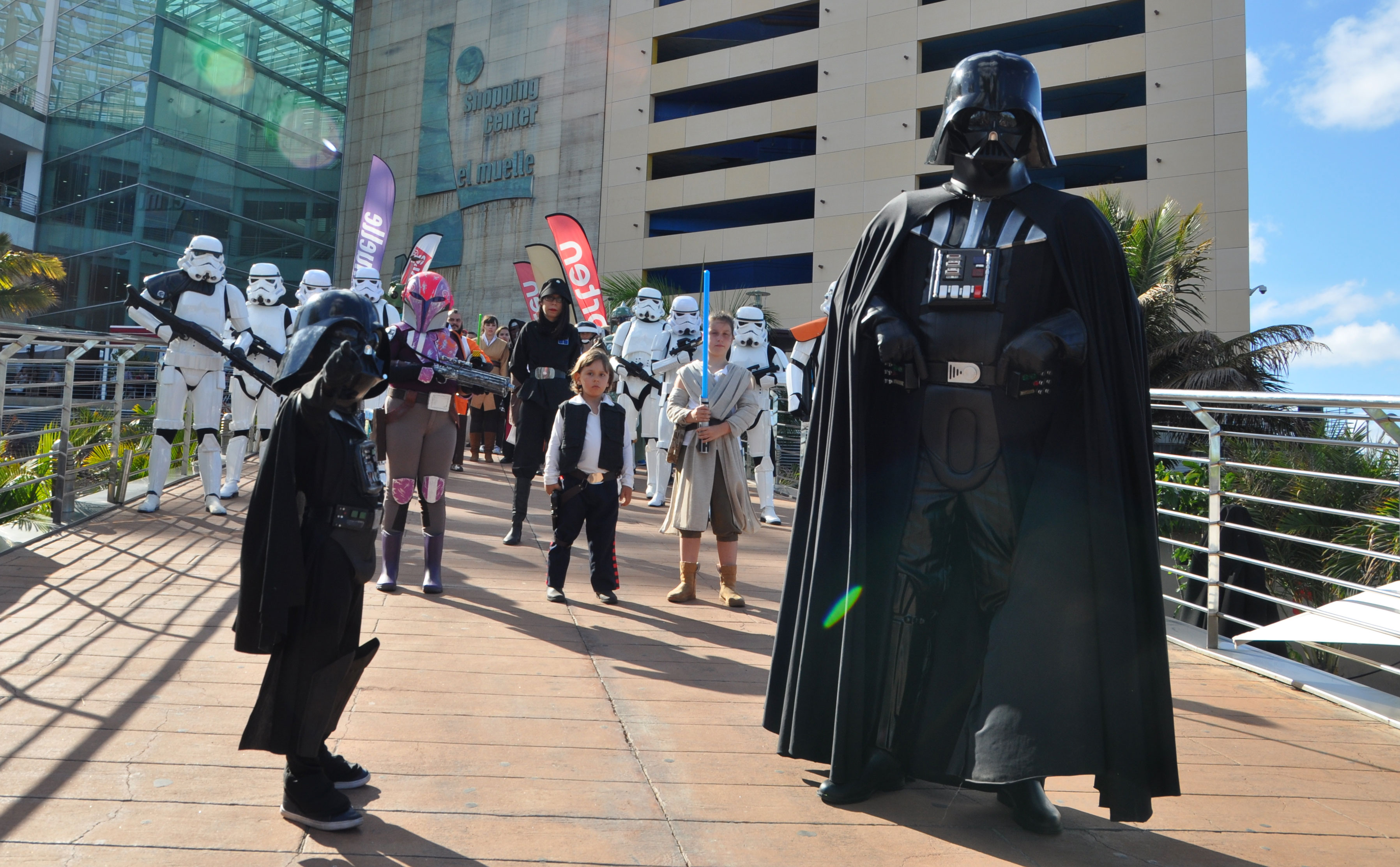 Star Wars Gran Canaria costume group
